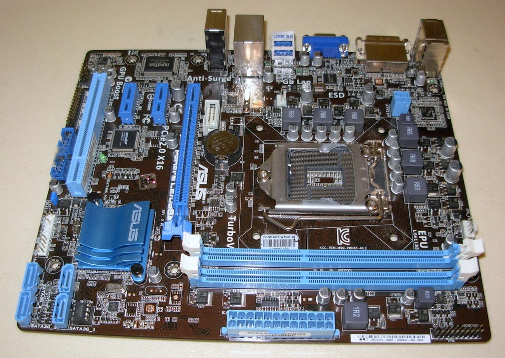 Asus P8H61-M LE/USB3 chipset H61 LGA1155 Gwar FV - 7484994538 ...