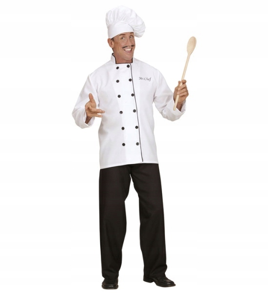 STRÓJ KUCHARZA SZEFA KUCHNI KUCHARZ MASTERCHEF L