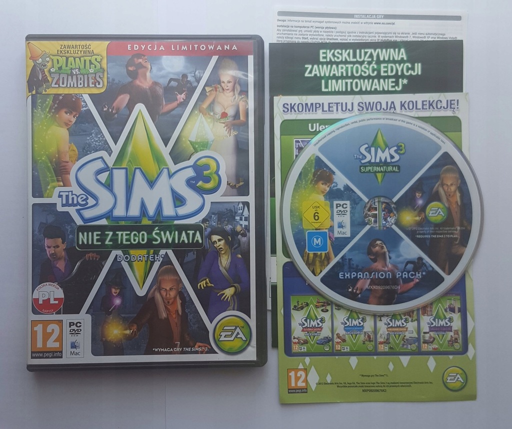 The Sims 3 NIE Z TEGO ŚWIATA * EDYCJA LIMITOWANA *