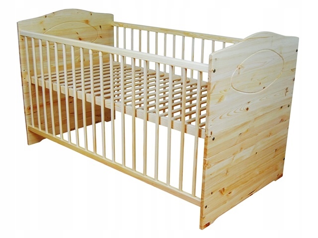Łóżeczko - KUBA 140 cm x 70 cm SOSNA dla dziecka