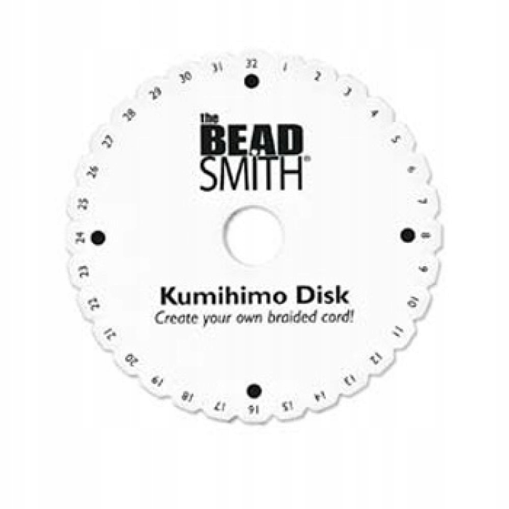 Beadsmith KUMIHIMO DISK 32 SLOTY d/wyplatania 15cm