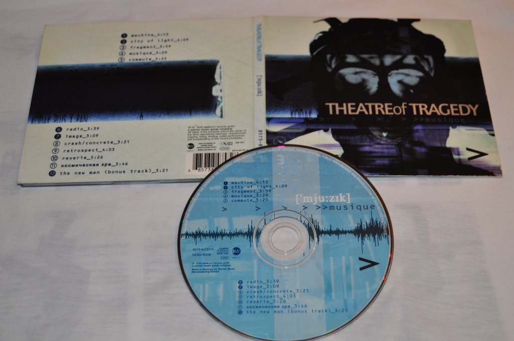 THEATRE OF TRAGEDY - MUSIC MJUZIK MUSIQUE CD!