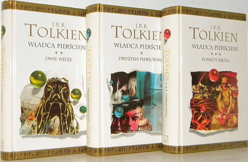 WŁADCA PIERŚCIENI J. R. R. Tolkien TRYLOGIA