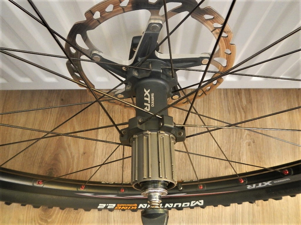 Koła Shimano XTR WH-M975 opony, tarcze, zaciski - 7677347252