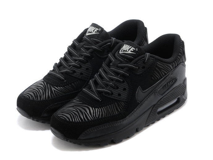 Air max 90 zebra black sale