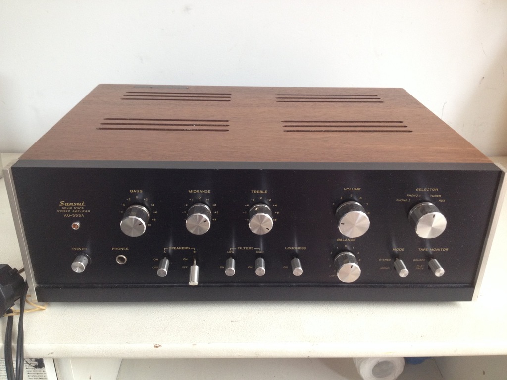 Wzmacniacz stereo Sansui AU 555A