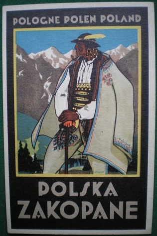 ZAKOPANE TATRY Reklama Góral - [Stefan Norblin]