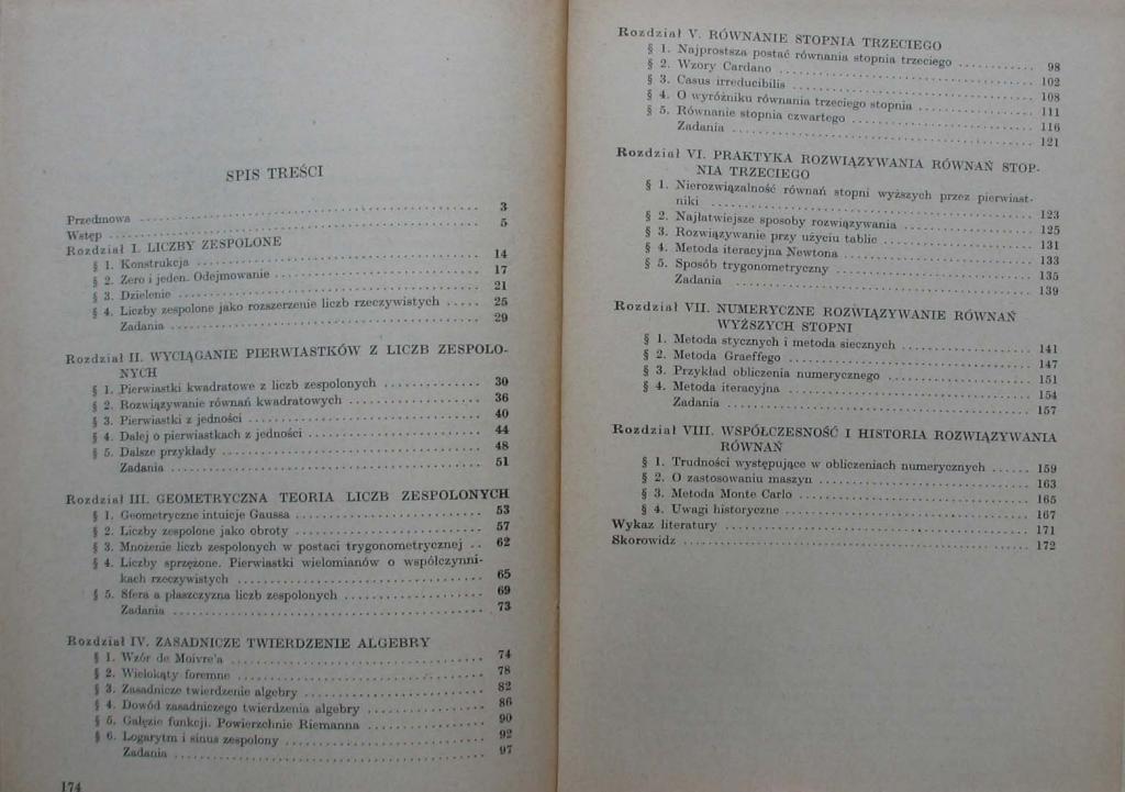 ROZWIĄZYWANIE RÓWNAŃ ALGEBRAICZNYCH