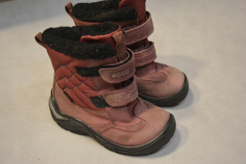 Ecco 25 / 15,5cm gore-tex buty dziecięce zimowe