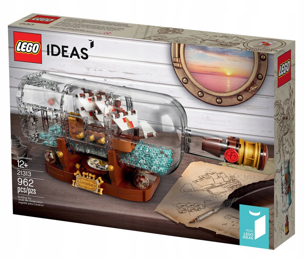 LEGO Ideas 21313 - Statek w butelce