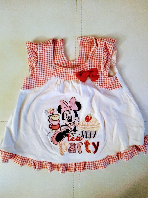 sukienka Disneyat George  3-6 miesięcy Myszka Miki