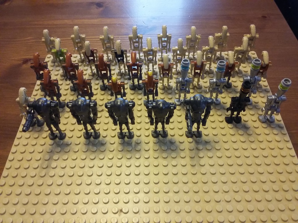 Lego Star Wars Minifigures Ludziki Figurki Droidy