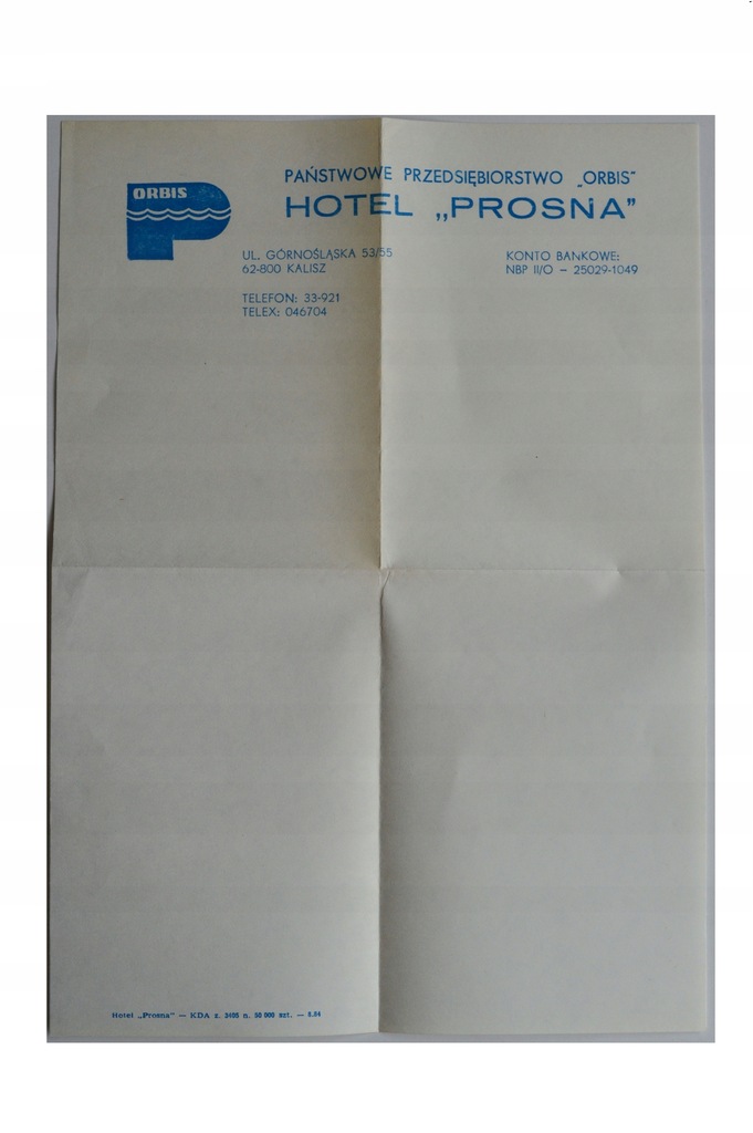 HOTEL ORBIS PROSNA KALISZ - CZYSTY BLANKIET