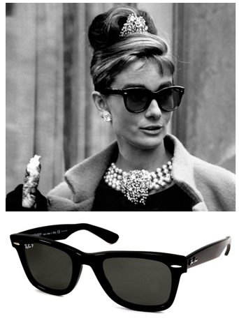 Audrey hepburn sale ray ban