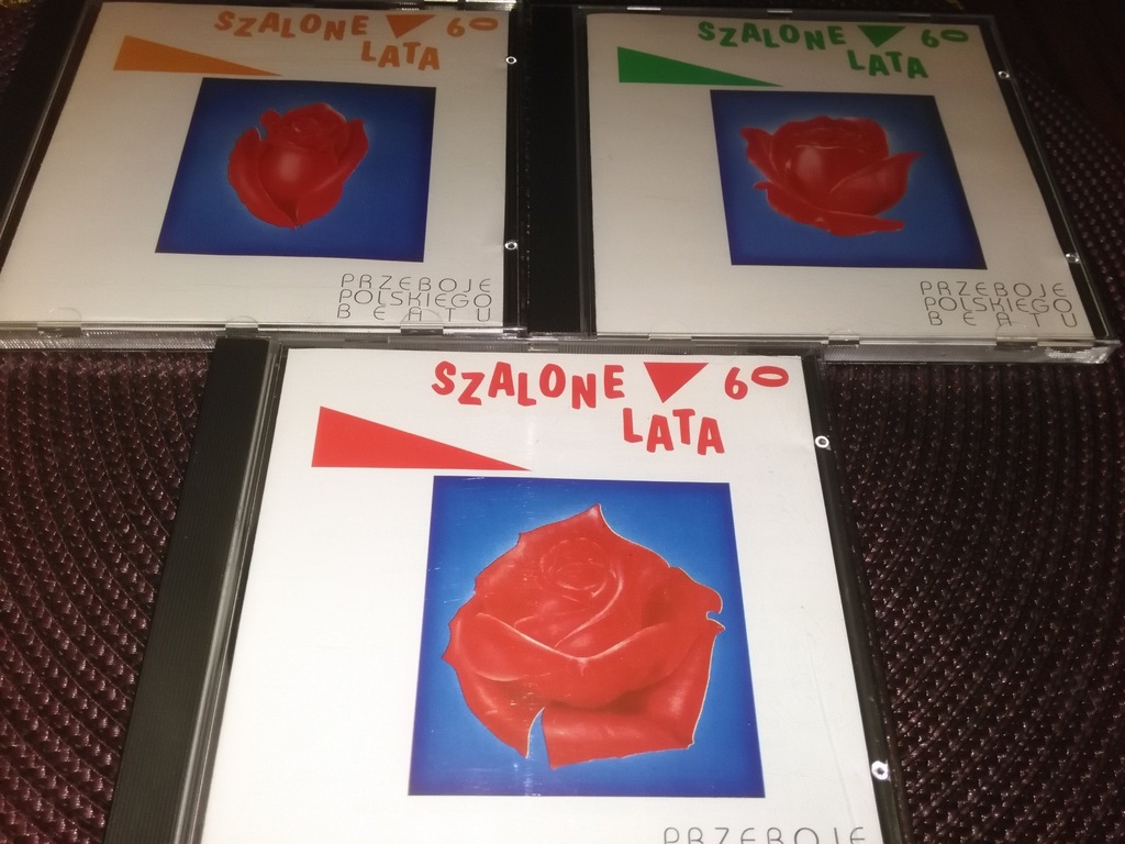 3 CD SZALONE LATA 60 - PRZEBOJE POLSKIEGO BEATU