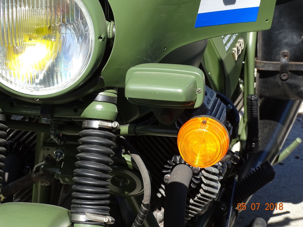 MOTO GUZZI V50 NATO wyprodukowano 1321 sztuk