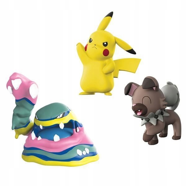 Pokemony Pikachu, Muk Alolański, Rockruff 97522