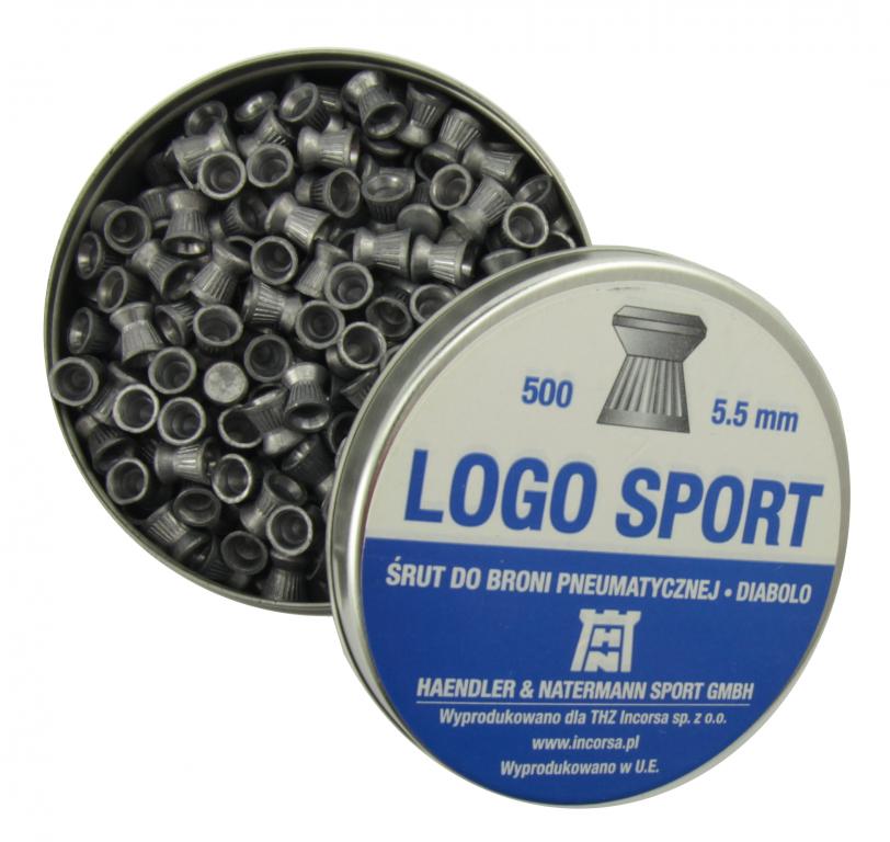 ŚRUT H&N LOGO SPORT PŁASKI 4,5 mm