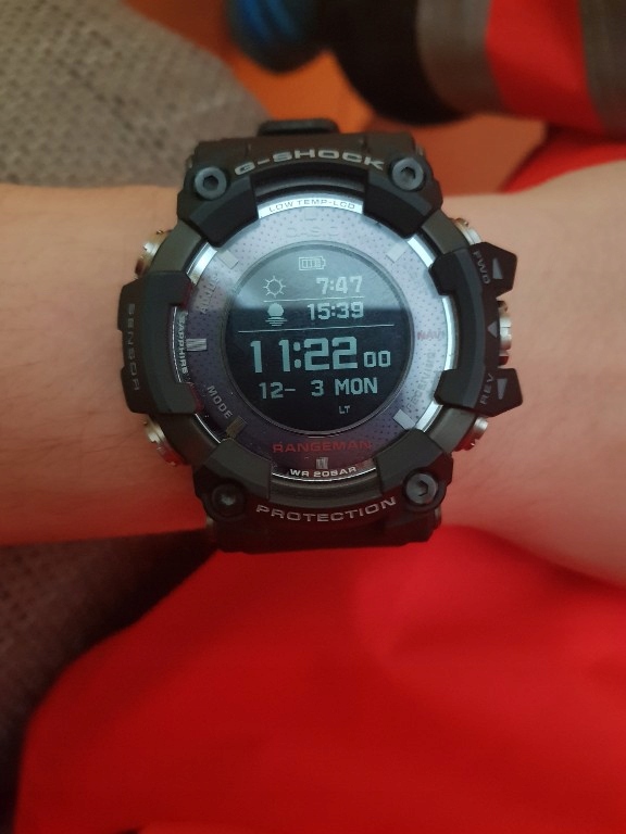 Casio g-shock Rangeman gpr b1000