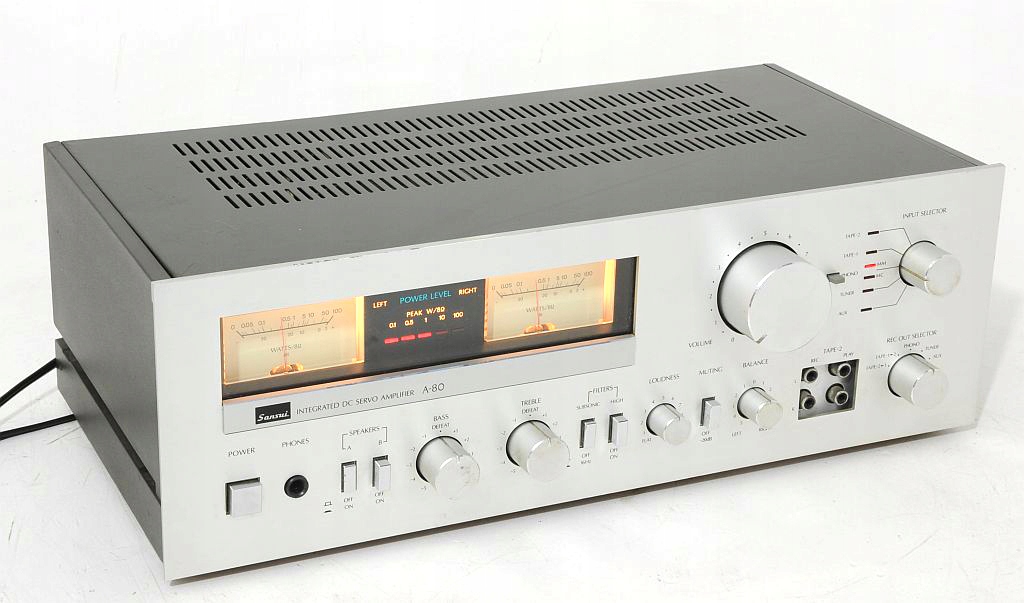SANSUI A-80 KULTOWY WZMACNIACZ STEREO VINTAGE !