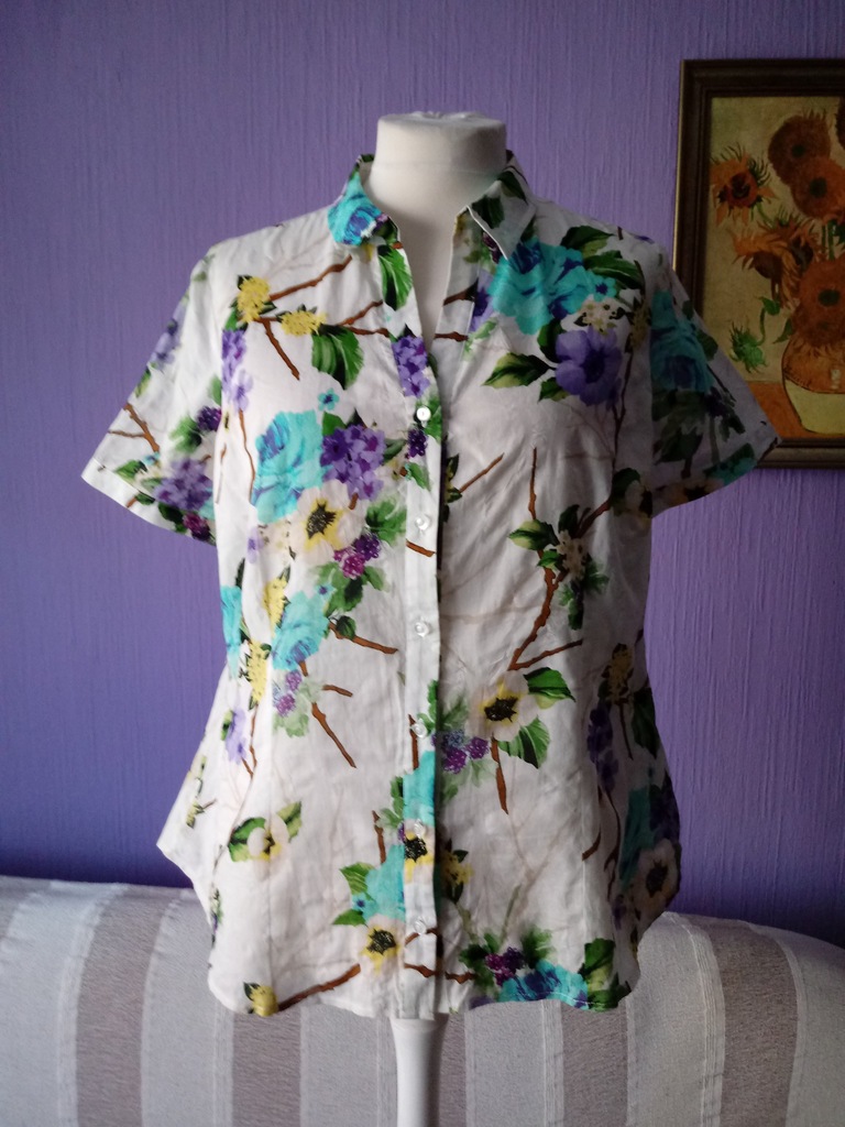 Bluzka FOSBY Design japoński styl 48/50 LATO!