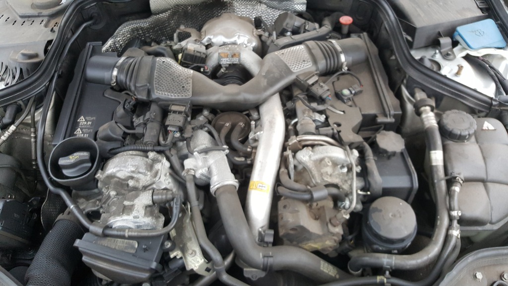 SILNIK MERCEDES 3.0 V6 CDI W211 W219 CLS W204 7511221233 oficjalne