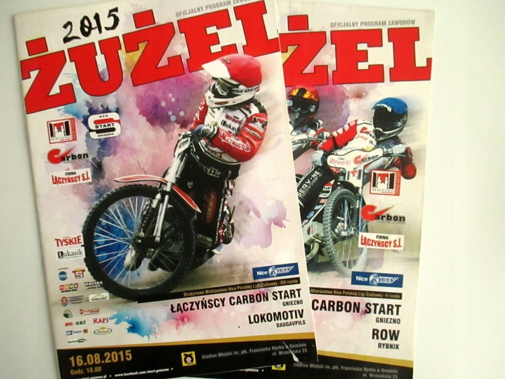 Programy żużel, Start Gniezno ,2015, speedway