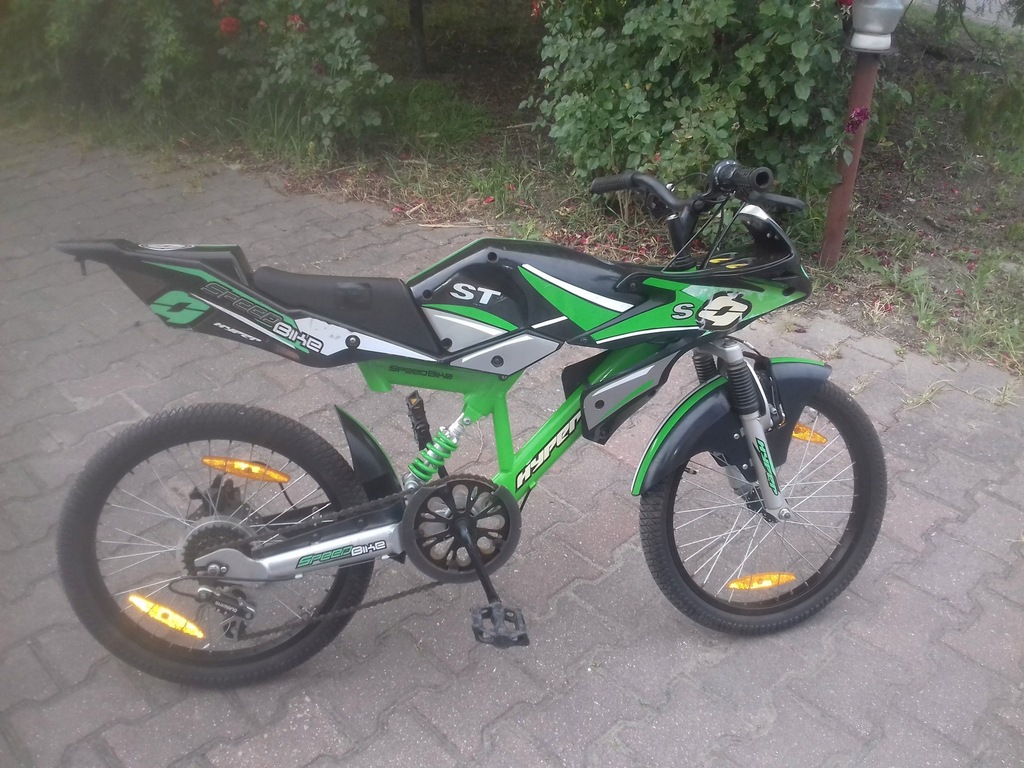 Rower jak motor 20 cali marzenie każdego chłopca 7421388865