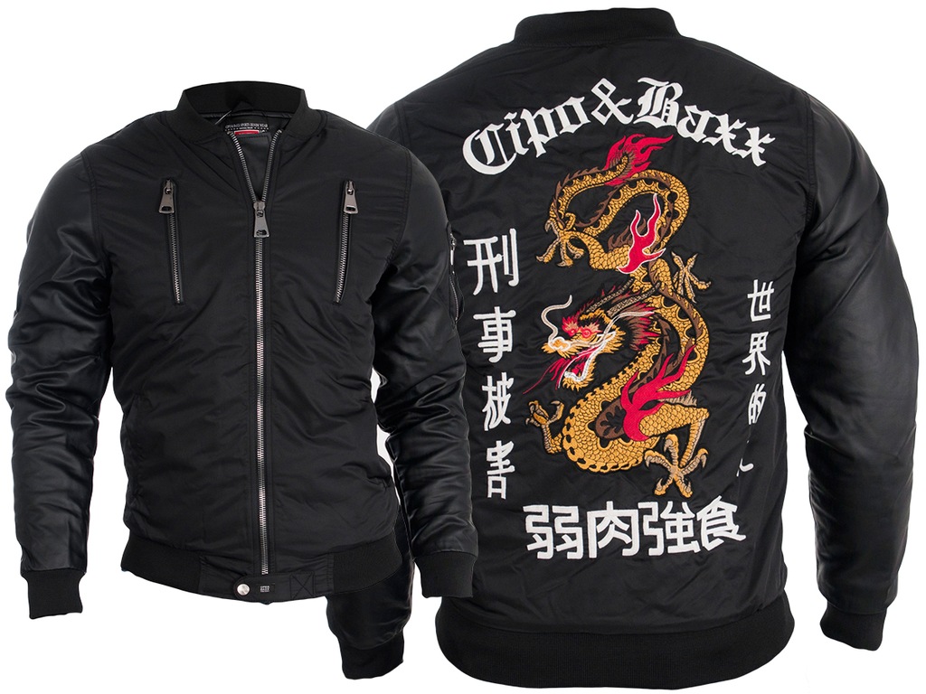 Kurtka Cipo Baxx Bomberka China Town
