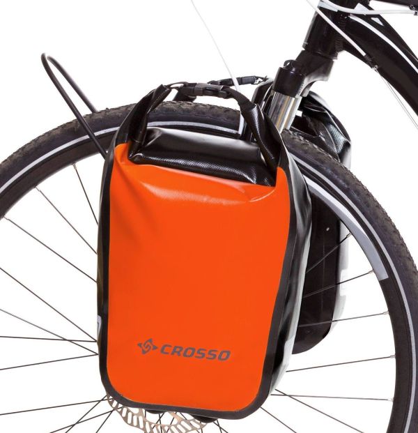 Wodoszczelne Sakwy rowerowe CROSSO DRY SMALL 30l