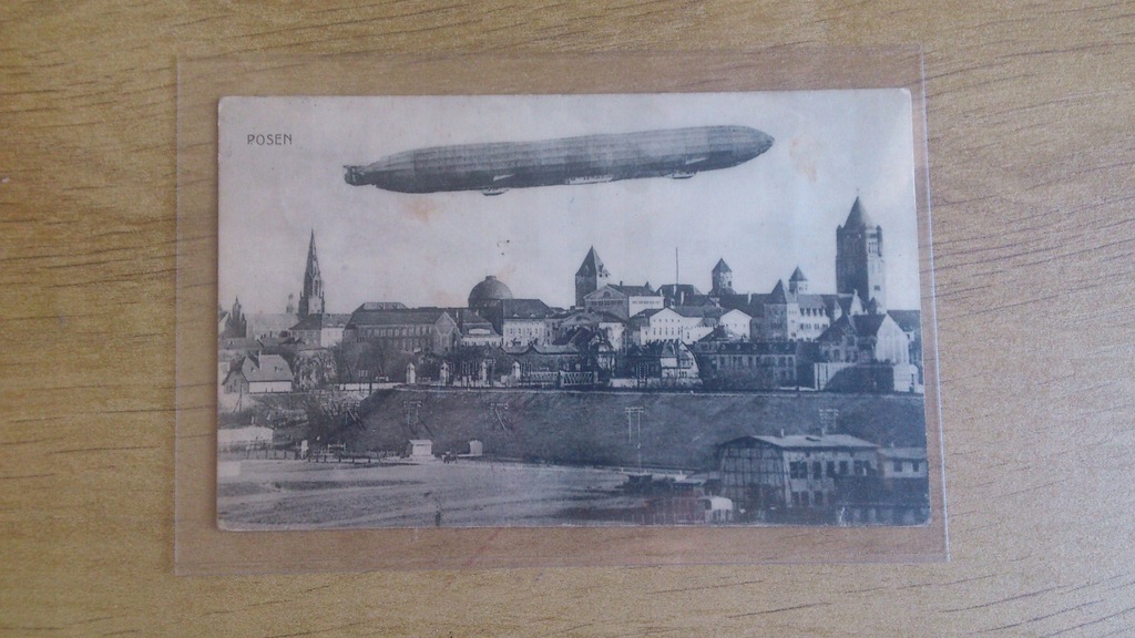 Poznan Posen Sterowiec Nad Miastem Rrr 7513685793 Oficjalne Archiwum Allegro