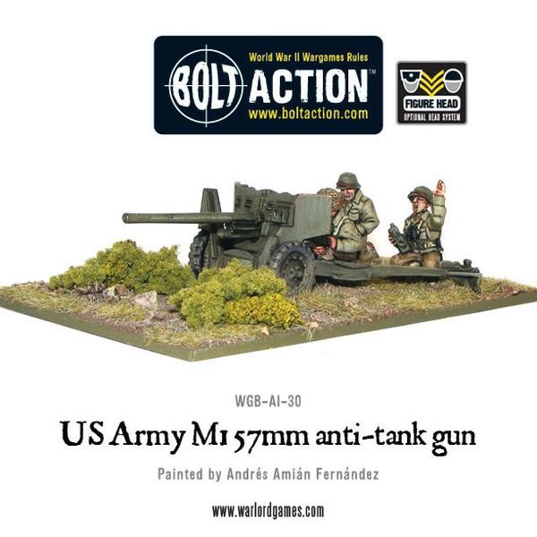 US ARMY M1 57MM ANTI-TANK GUN BOLT ACTION - 6919830595 - oficjalne ...