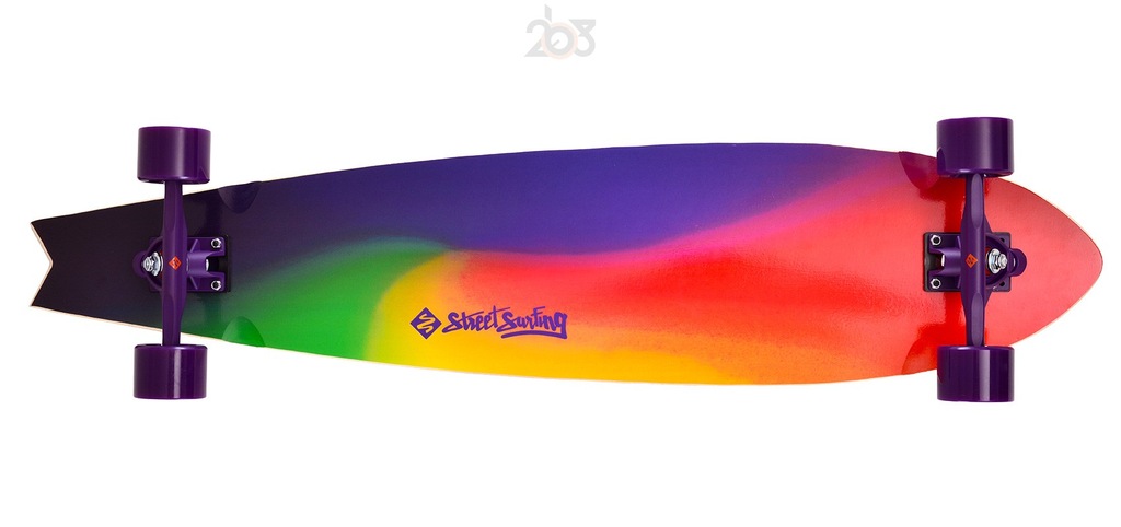 Longboard deska STREET SURFING FISHTAIL 42'' PROMO