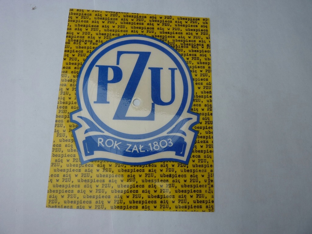 PZU ROK ZAŁOŻENIA 1803 KARTA GRAJĄCA