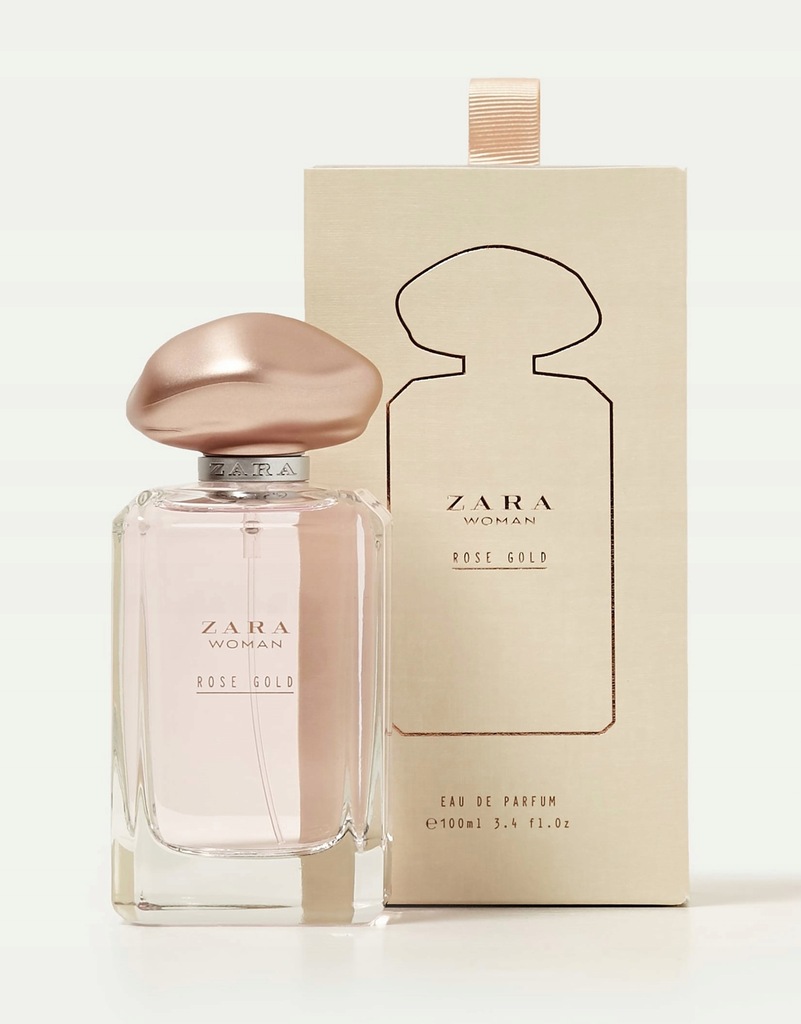 ZARA WOMAN ROSE GOLD 100ml EAU DE PARFUM 2018 HIT! 7536231034