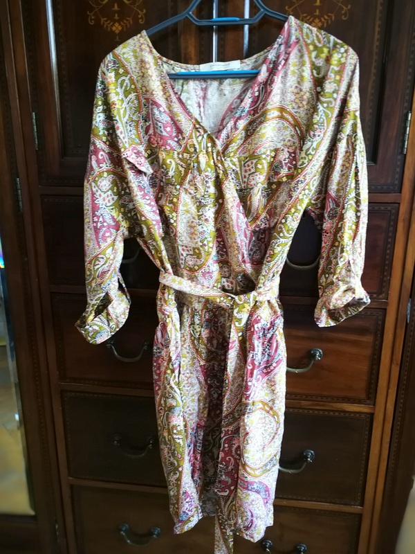 sukienka tunika Promod orientalna wzory bawełna