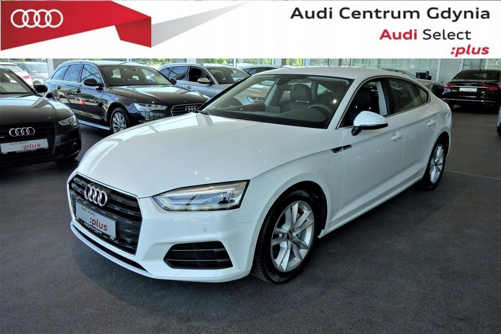 Audi A5 Stronic, 190KM, Sport fotel, Salon