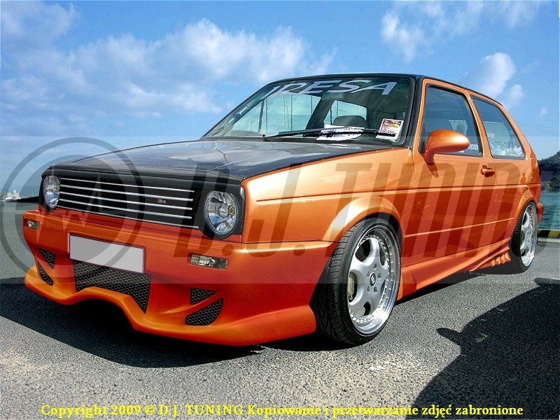 Vw Golf Ii Progi New Radical Mini Dj Tuning 7041726747 Oficjalne Archiwum Allegro