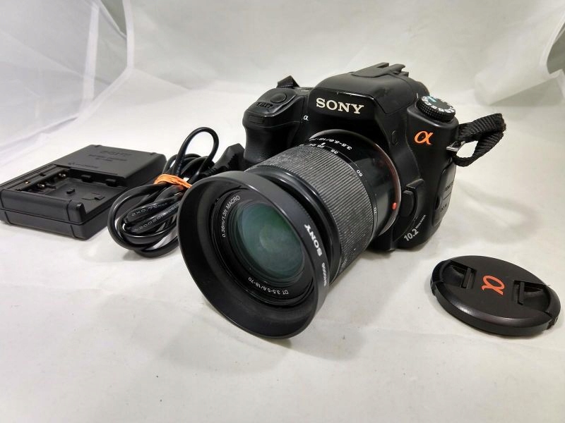 SONY ALPHA 200 DSLRA200 2039510 KOMPLET OKAZJA! 7689064235 oficjalne archiwum Allegro
