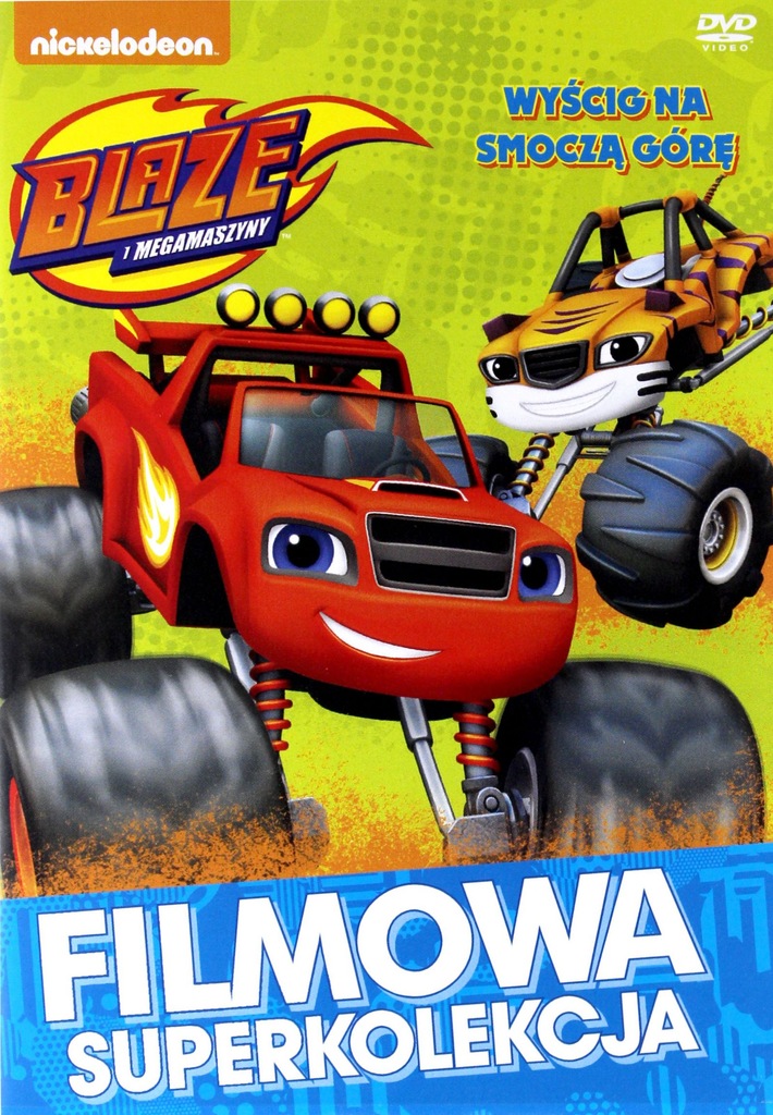 BLAZE I MEGAMASZYNY. WYŚCIG NA SMOCZĄ GÓRĘ (DVD)