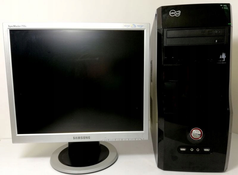 KOMPUTER TAKE ME Z MONITOREM SAMSUNG 710N