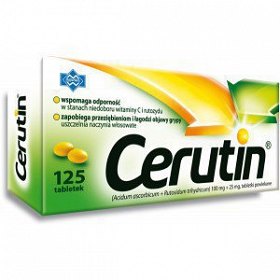 Cerutin, 125 tabletek powlekanych APTEKA