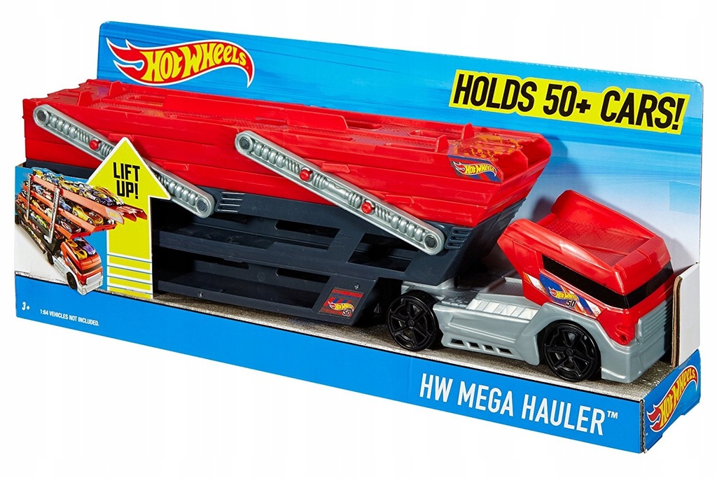 Mattel Hot Wheels CiĘŻarÓwka Transporter Laweta 7146657104 9846