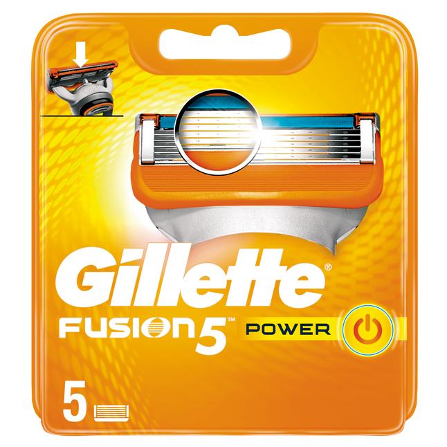 GILLETTE FUSION 5 POWER 5 SZTUK !!!