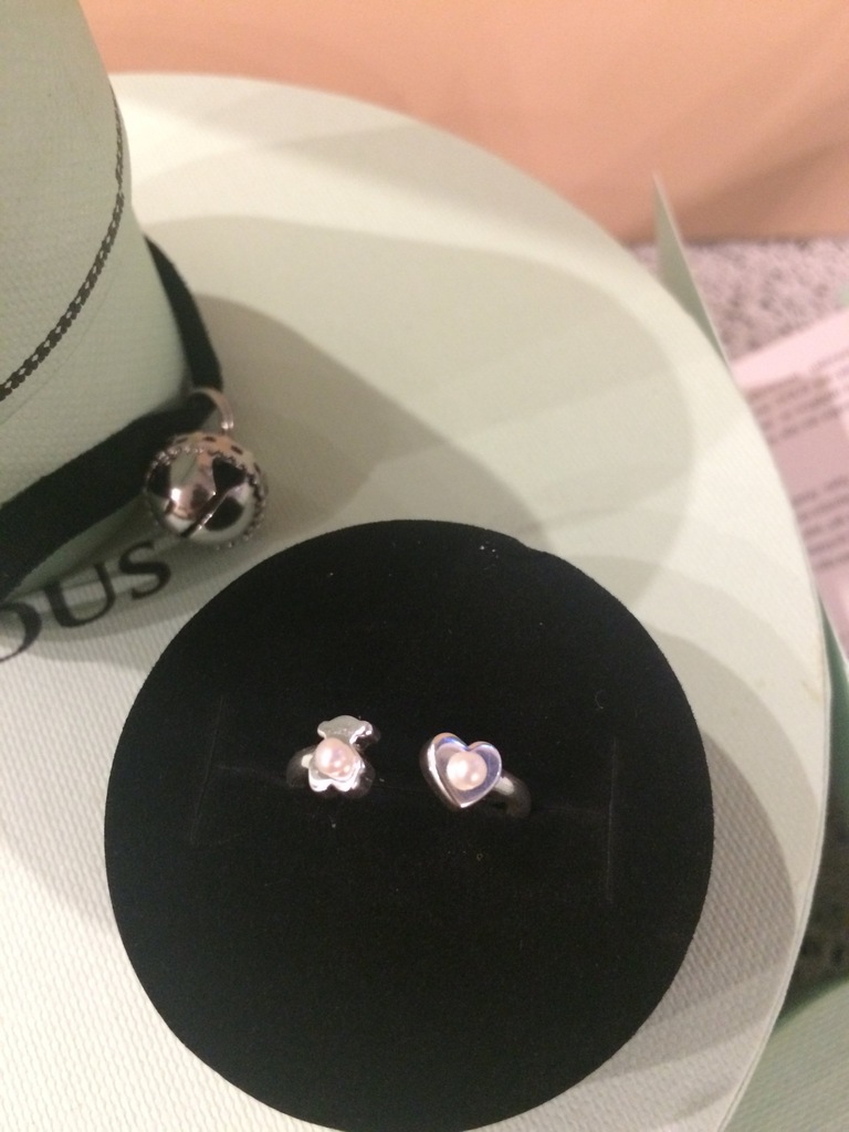 Pierścionek TOUS oryginalny, nowy, paragon -30%