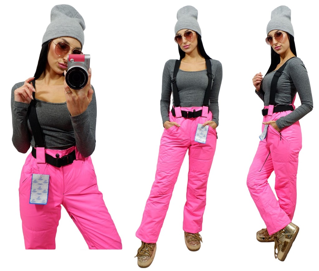 Damskie spodnie narciarskie snowboardowe KOLORY S