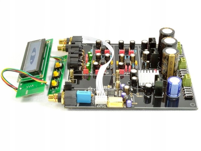 DAC PCB SABRE ES9038 PRO DSD512 PCM384KHZ 32BIT