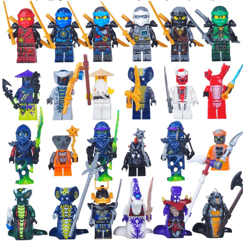 Jaką Postacią Z Lego Ninjago Jesteś LEGO NINJAGO komiks+24x NINJA '17 Fangdam Acidius - 6947405259