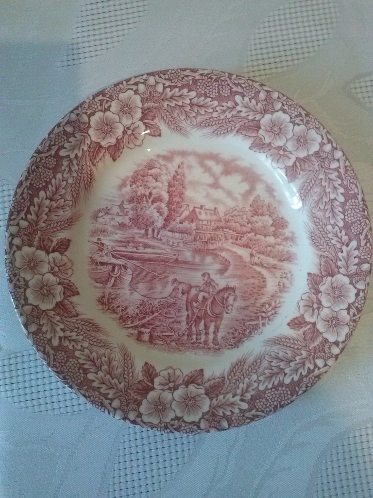 Porcelana angielska - talerzyki deserowe