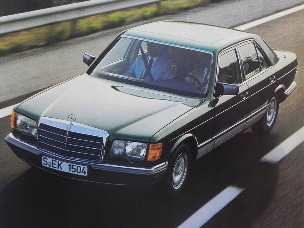 MERCEDES SKLASSE W126 380 500 SE SEL 1983 r